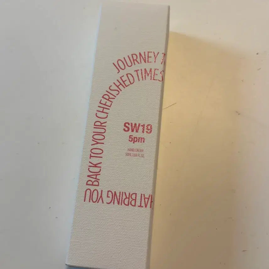 [BUNJANG] SW19 5pm Hand Cream / SW19 5pm 핸드크림
