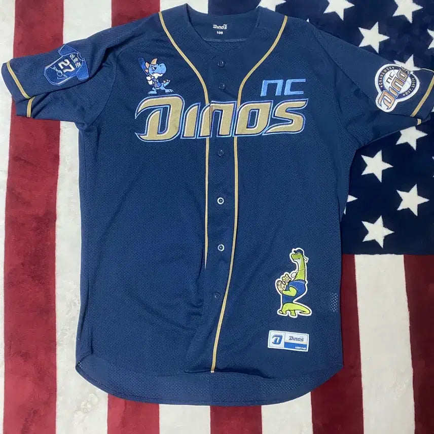 [BUNJANG] NC Dinos Baseball Uniform - Size 105 / nc다이노스 유니폼
