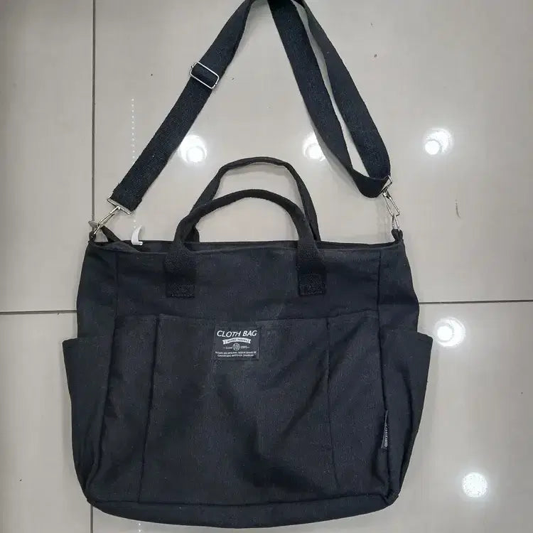 [BUNJANG] Casual Tote & Crossbody Bag / cloth bag 토트 크로스 겸용 캐주얼가방 중고 가로37세로28폭10