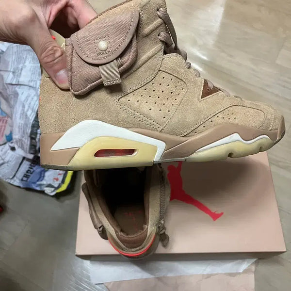 [BUNJANG] Jordan 6 x Travis Scott Retro SP British Khaki (275mm) / 조던 6 x 트래비스 스캇 레트로 SP 브리티쉬 카키
