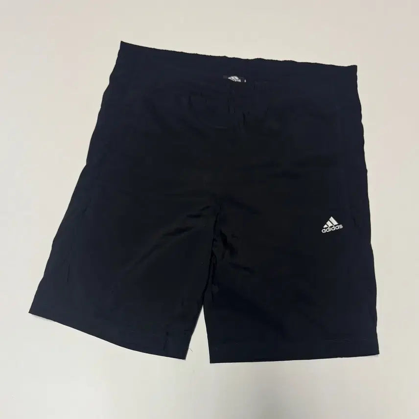 [BUNJANG] Adidas Old School Mesh Lined Training Banding Shorts Black / 아디다스 올드스쿨 메쉬 안감 트레이닝 밴딩 반바지 블랙