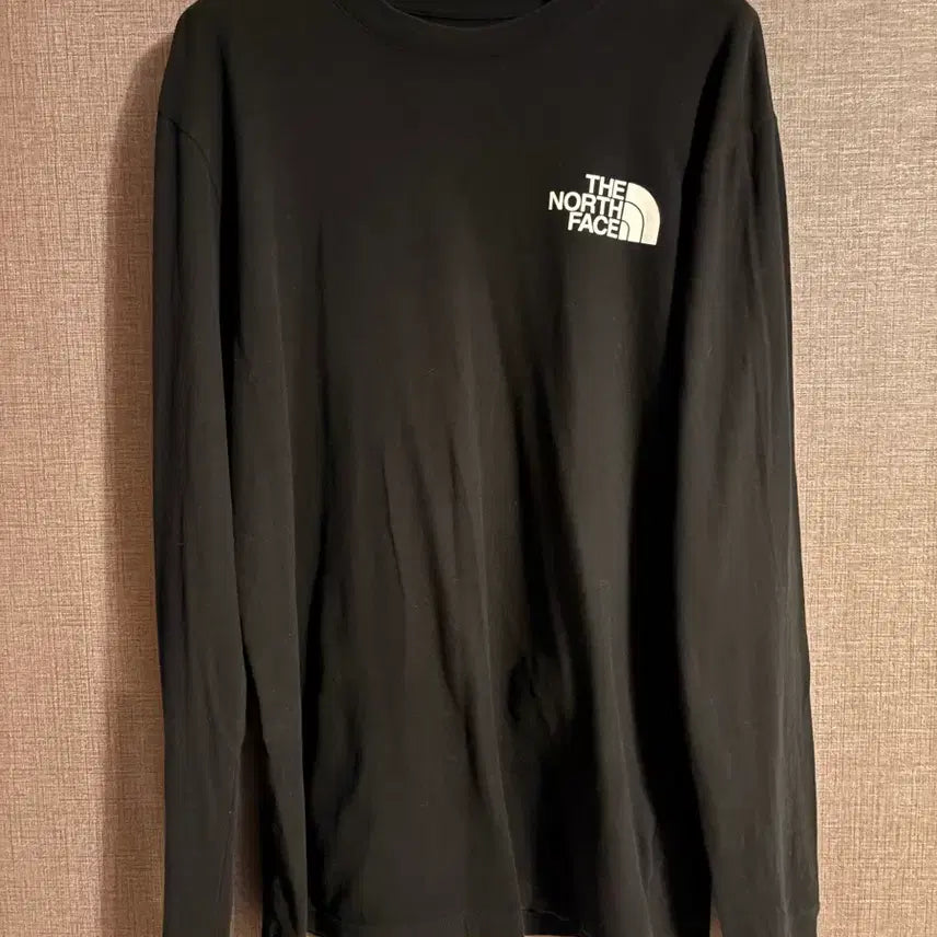 [BUNJANG] The North Face Black Long Sleeve T-Shirt M / 노스페이스 블랙 긴팔티 M