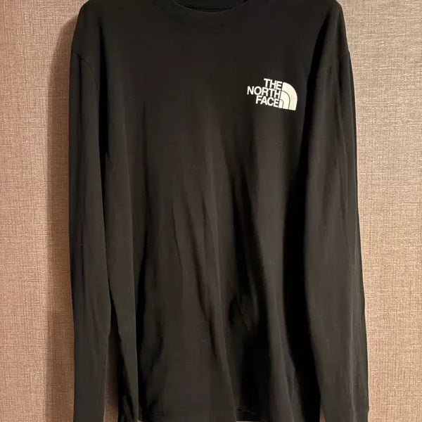 [BUNJANG] The North Face Black Long Sleeve T-Shirt M / 노스페이스 블랙 긴팔티 M