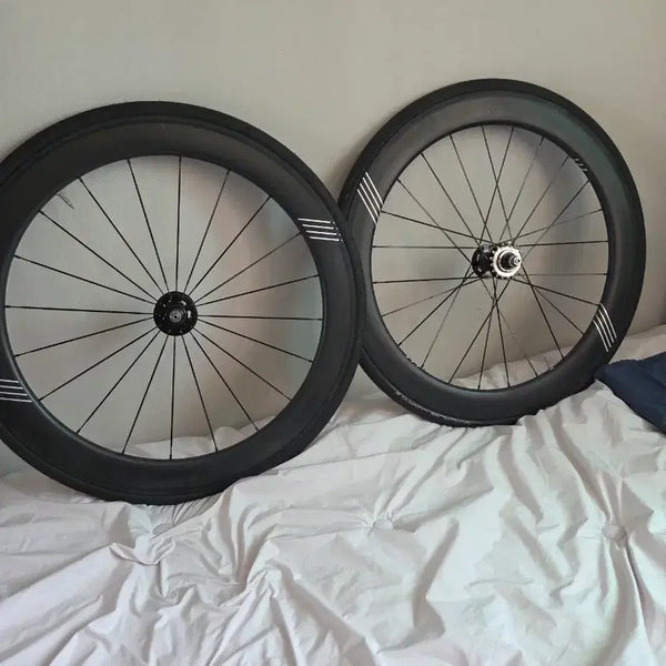 [BUNJANG] Novatec Pixy Carbon 60mm Rim Wheelset / 노바텍 픽시 자전거 카본 60림 휠셋 판매교신 검색어:csc 짚 스프린트