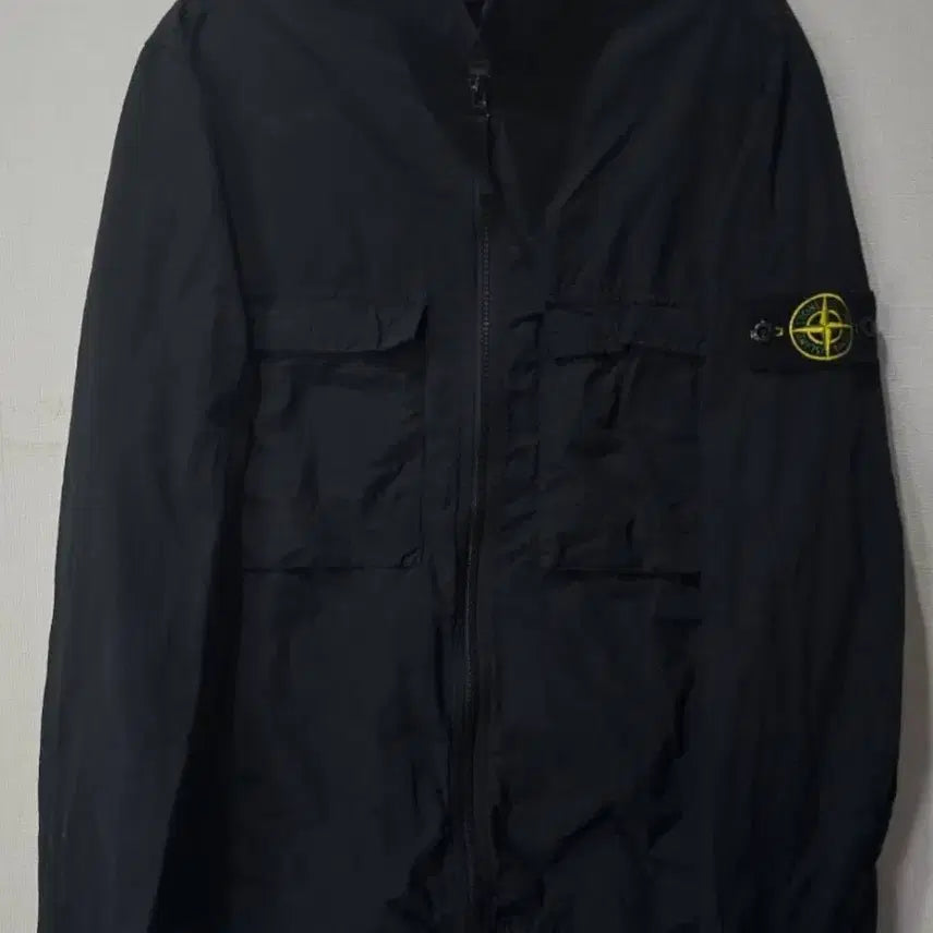 [BUNJANG] Stone Island Naslan Nylon Overshirt Jacket, Size S / 정품 스톤아일랜드 나슬란 나일론 오버셔츠 자켓 90/S