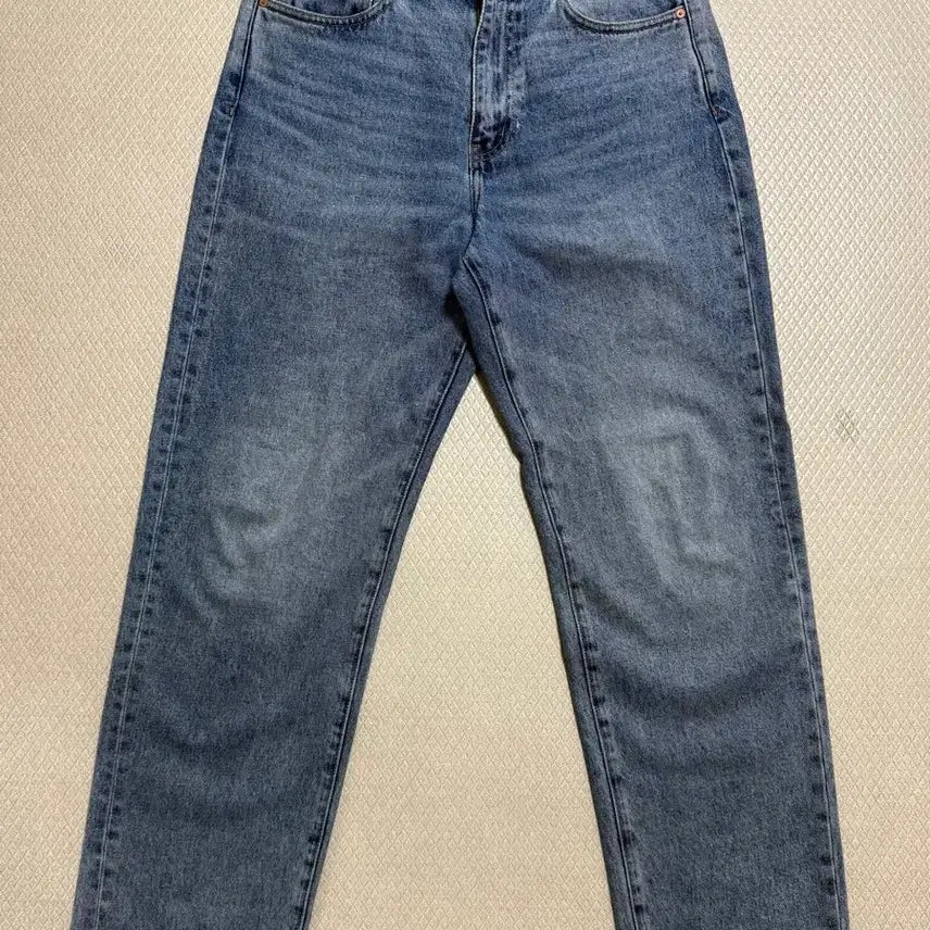 [BUNJANG] Outstanding Tapered Loose Fit Denim Pants - M / 아웃스탠딩 테이퍼드 루즈핏 데님팬츠 - M
