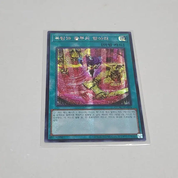 [BUNJANG] Yu-Gi-Oh! Pot of Desires and Parvenus New Illustration Secret Rare / 유희왕 욕망과 졸부의 항아리 신일러 시크