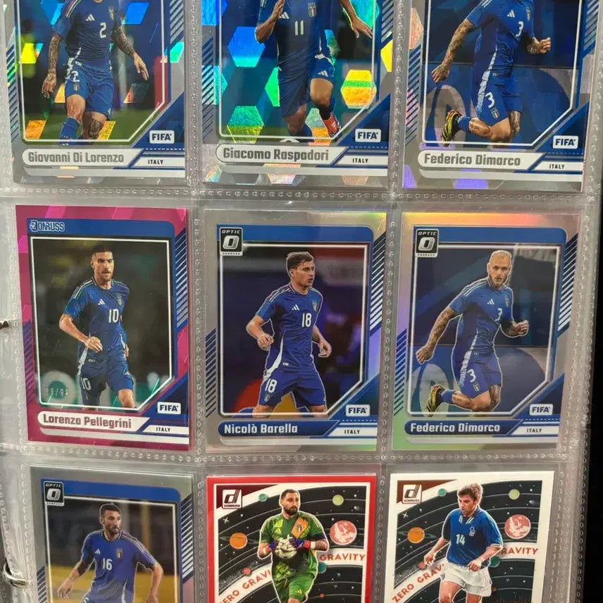 [BUNJANG] Soccer Trading Cards Bundle Set - Numbered & Relic Cards Included / 축구카드 넘버드/렐릭 포함 일괄 판매