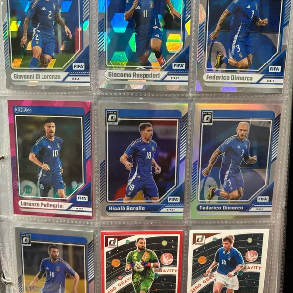 [BUNJANG] Soccer Trading Cards Bundle Set - Numbered & Relic Cards Included / 축구카드 넘버드/렐릭 포함 일괄 판매