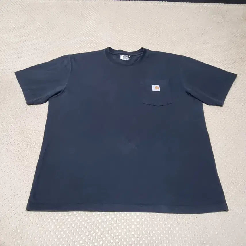[BUNJANG] Carhartt Oversized Fit Short Sleeve Pocket T-Shirt Black L / (L) 칼하트 오버핏 반팔 포켓 티셔츠 블랙