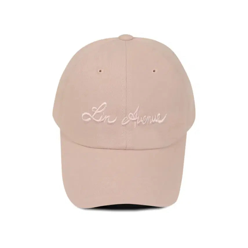 [BUNJANG] Lien Avenue Cotton Ball Cap Pink / 린에비뉴 코튼 볼캡 핑크