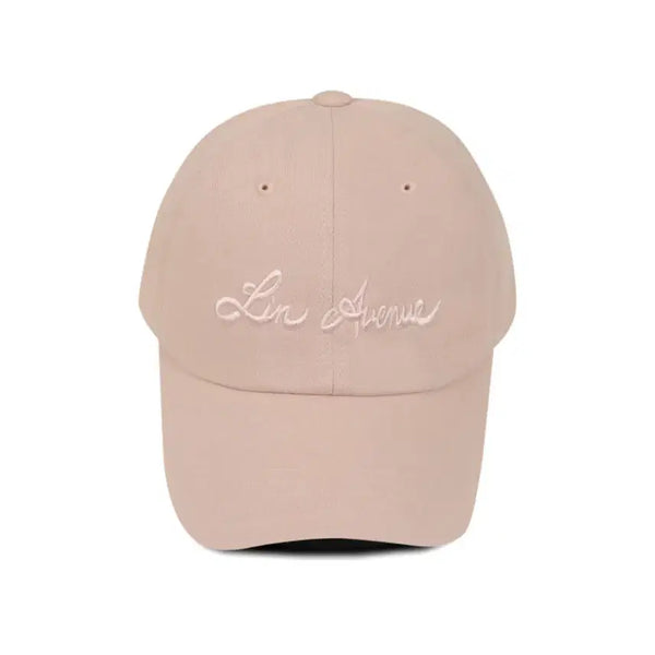 [BUNJANG] Lien Avenue Cotton Ball Cap Pink / 린에비뉴 코튼 볼캡 핑크