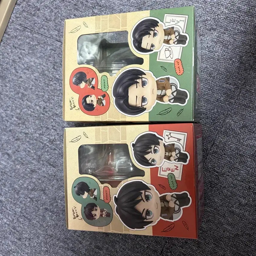 [BUNJANG] Attack on Titan Levi Eren Look Up Exclusive Box / 진격의거인 리바이 에렌 룩업 박스만