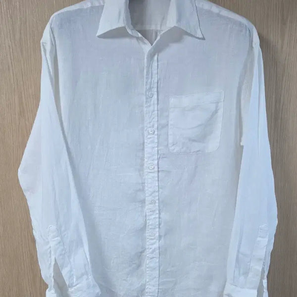[BUNJANG] Anderson & Sheppard Linen Shirt White / (착샷) 앤더슨앤셰퍼드 린넨 셔츠 잉글랜드