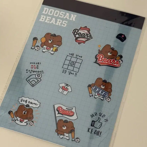 [BUNJANG] Doosan Bears Sticker / 두산베어스 스티커