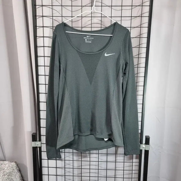 [BUNJANG] Nike Women's Zonal Cooling Relay Running Top - Size M / 나이키 러닝 긴팔티 우먼스 조날 쿨링 릴레이 런닝탑 85 M