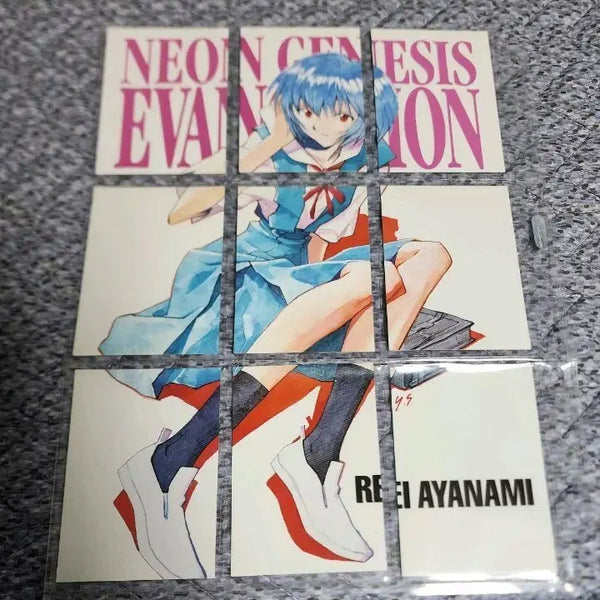 [BUNJANG] Neon Genesis Evangelion Ayanami Rei Carddass Card Bundle Set / 신세기 에반게리온 아야나미 레이 카드다스 카드 일괄