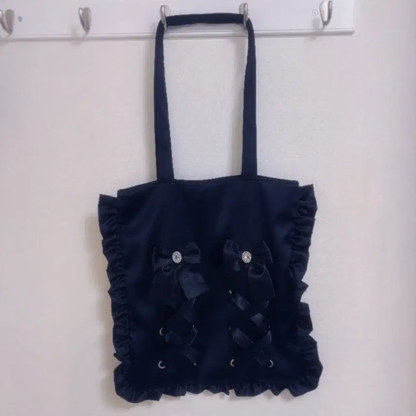 [BUNJANG] Jirai Kei Ribbon Lace Bag / 지뢰계 리본 레이스 가방