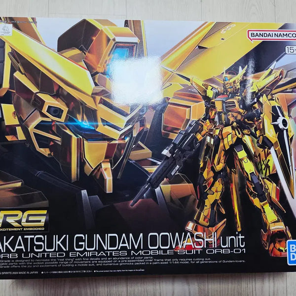 [BUNJANG] Bandai RG Akatsuki Gundam (Oowashi Pack) / 반다이 RG 아카츠키 건담(오오와시 장비)