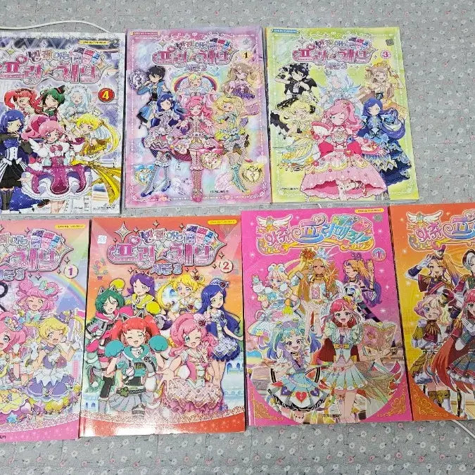 [BUNJANG] Kirameki Prism Arch, Wa! Chu Pretty Magic Manga Volume 7 Bundle Set / 반짝이는 프리채널,와츄 프리매직 만화책 7권 일괄로 판매합니다.