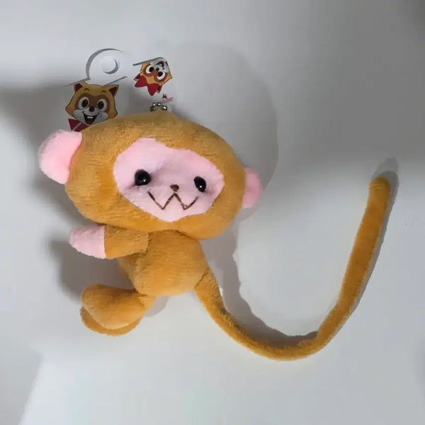 [BUNJANG] Lotte World Monkey Kkiki Doll Keyring / (새상품)롯데월드 원숭이 끼끼 인형 키링