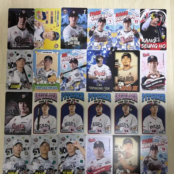 [BUNJANG] Doosan Bundle Photocard Set / 두산 포카 일괄 급처