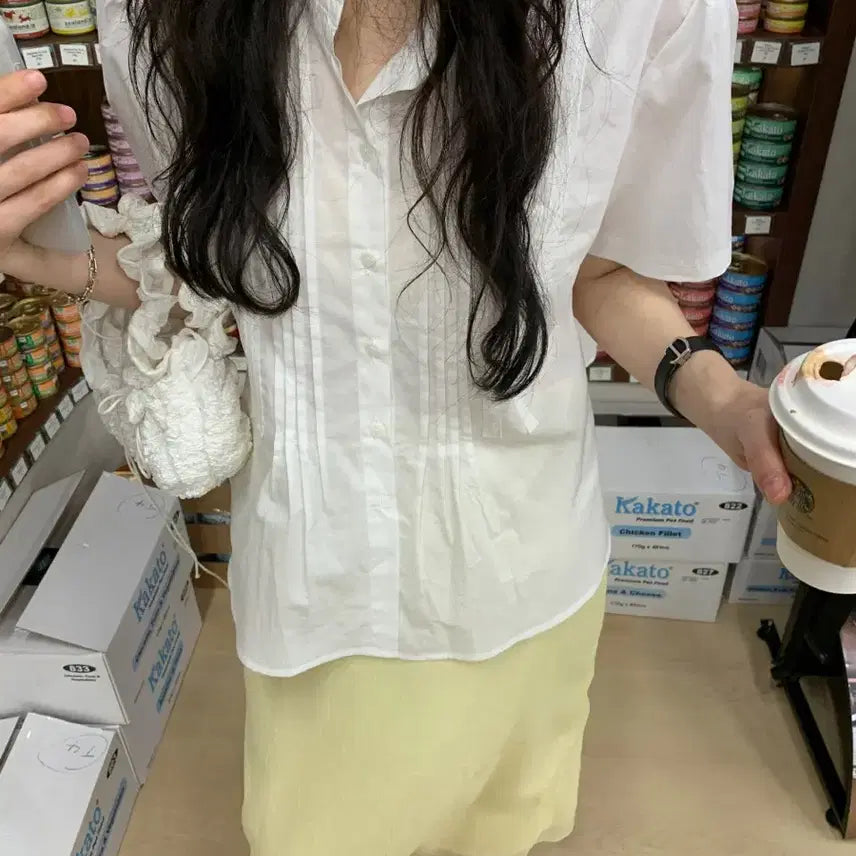 [BUNJANG] Lierre Barrett Blouse / 리어스 블라우스(제작 바레트블라우스)