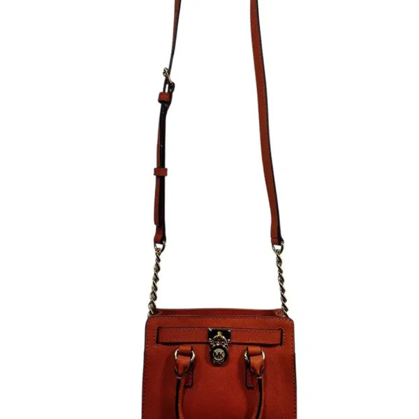 [BUNJANG] Michael Kors Mini Crossbody Bag Leather Orange / 마이클코어스 미니크로스백 (택포)