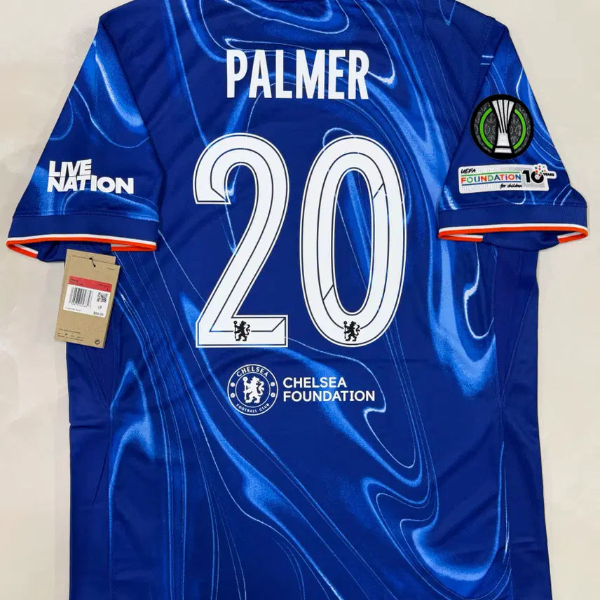 [BUNJANG] Chelsea FC 24-25 Cole Palmer Conference League Final Jersey (L) / 24-25 첼시 콜 파머 마킹 유니폼 L 택채새제품 (컨퍼런스리그 결승)