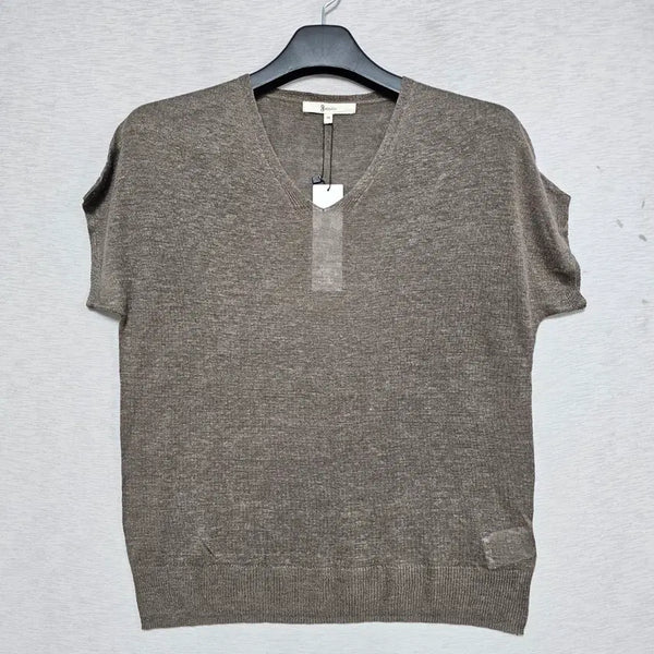 [BUNJANG] gStudio Linen Summer Knit Top Women's Size 55 / 새제품 gSudio 린넨 여름 니트 여자55사이즈 ㅡ1231ㅇㅇ