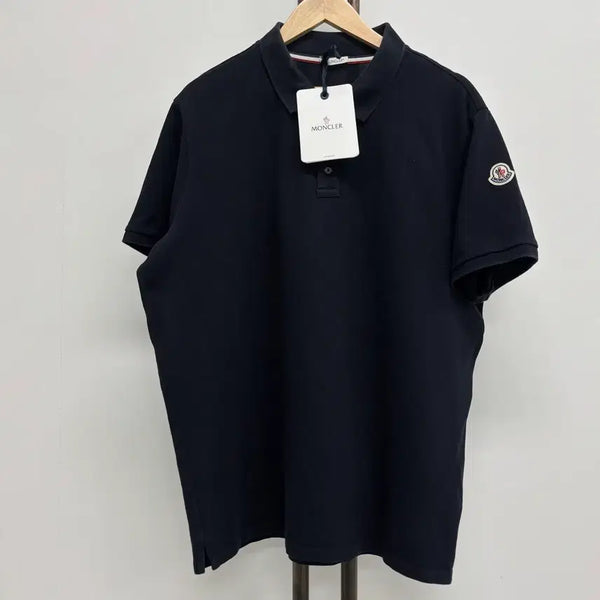 [BUNJANG] Moncler Wappen Patch Polo T-Shirt Navy XXL / [XXL]몽클레어 와펜패치 pk 카라티