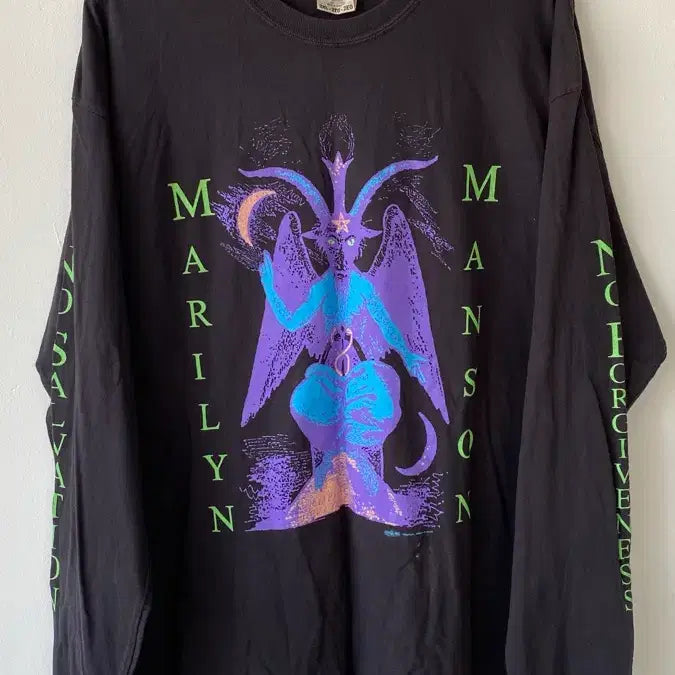 [BUNJANG] Marilyn Manson Long Sleeve T-Shirt XXL / Marilyn manson 마릴린맨슨 긴팔 티셔츠 xxl 2xl