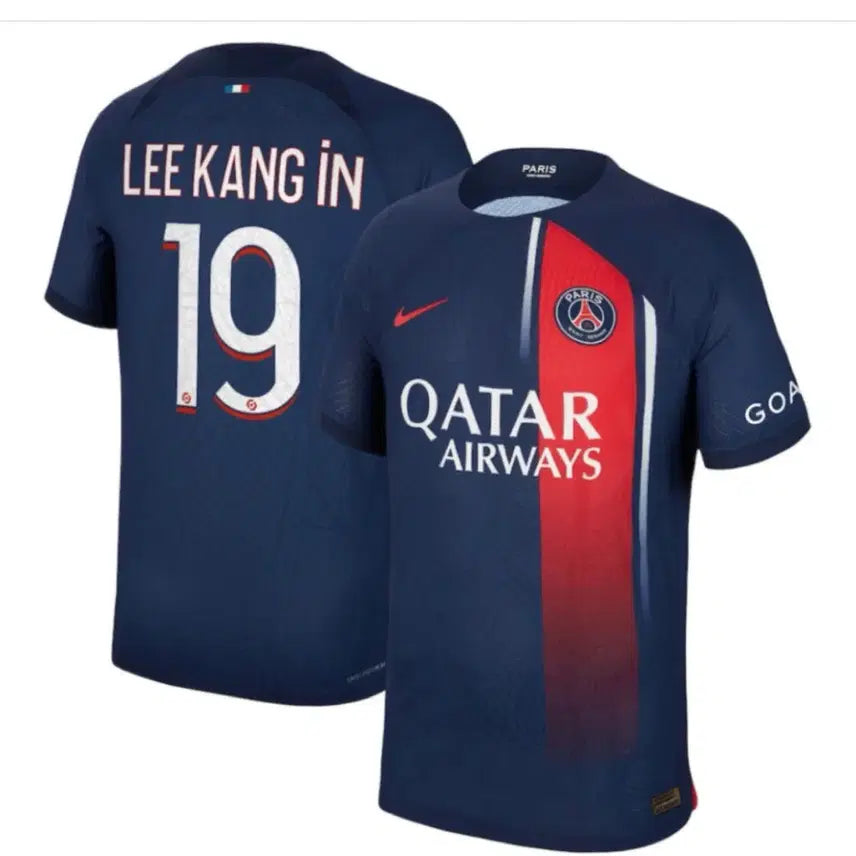 [BUNJANG] Paris Saint-Germain PSG 2324 Home Kit - Lee Kang-in (Size M) / (새상품) 파리 생제르맹 PSG 2324 이강인 홈 유니폼 M