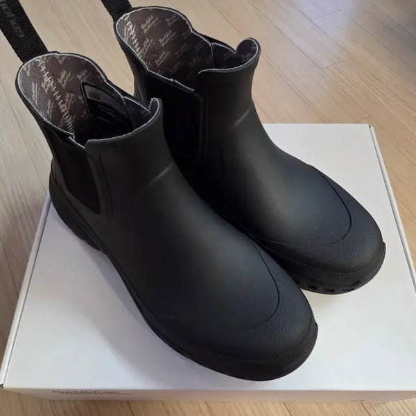 [BUNJANG] Rockfish Weatherwear Trail Rain Boots Black UK 8 / (270) 락피쉬 웨더웨어 트레일 레인부츠 블랙 UK8