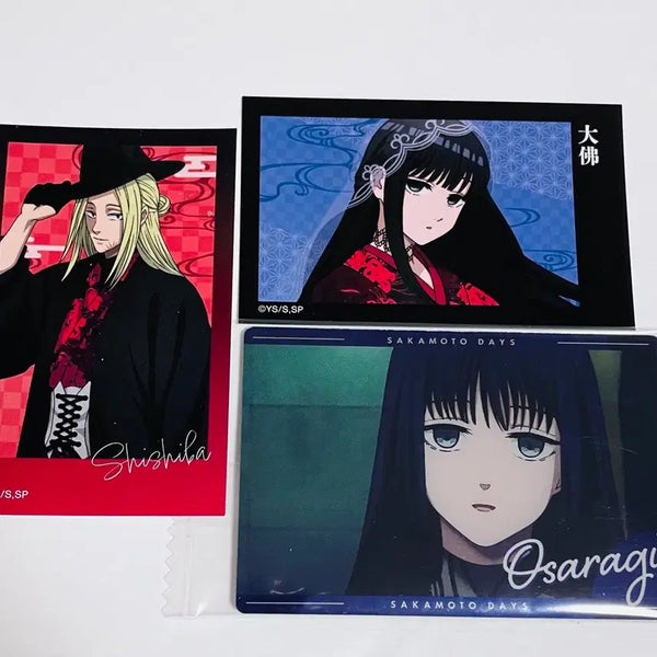 [BUNJANG] Sakamo Days Card Set / 사카모토데이즈 시시바 오사라기 웨하스 화양절충 포토카드 포카 사카데이