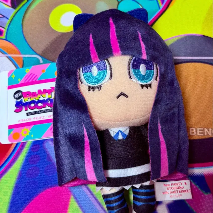 [BUNJANG] Panty & Stocking with Garterbelt Anarchy Stocking Nui Doll / 팬스가 아나키 스타킹 누이키링