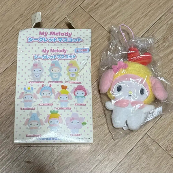 [BUNJANG] Sanrio My Melody "Secret Mascot" Shrimp Tempura Plush Toy / 산리오 마이멜로디 마멜 시크릿 마스코트 인형 새우튀김