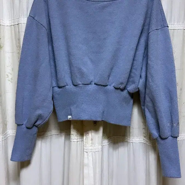 [BUNJANG] Xexymix Cropped Sweatshirt (Non-Fleece) - Spring/Autumn / 젝시믹스 맨투맨 크롭(기모x)봄,가을 용