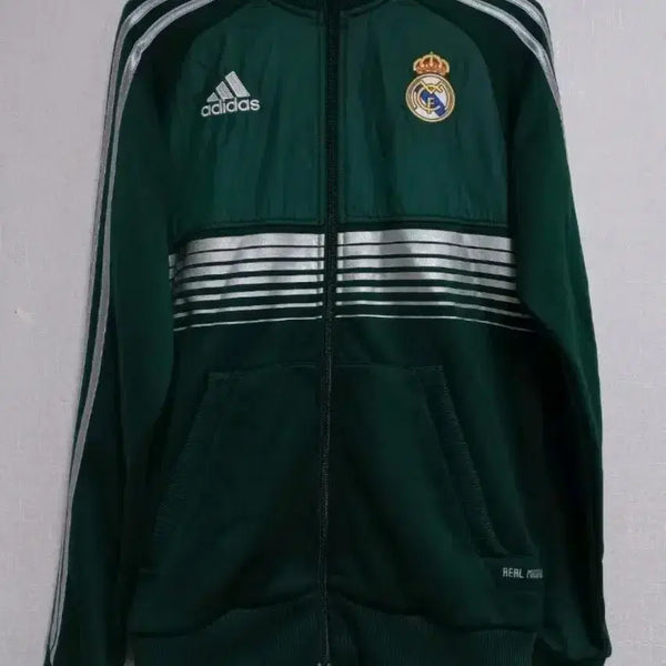 [BUNJANG] Adidas Real Madrid Green Track Top Jersey Size S / 아디다스 대장급 희귀 레알마드리드 초록 그린 트랙탑 저지 져지집업 S90