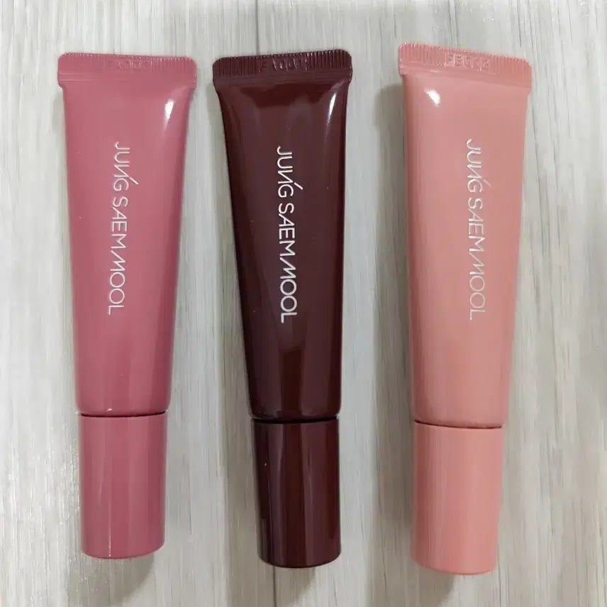 [BUNJANG] Jung Saem Mool Lip Tint Set (Pink, Brown, Coral) / 정샘물 립 틴트 3개  핑크/브라운/코랄