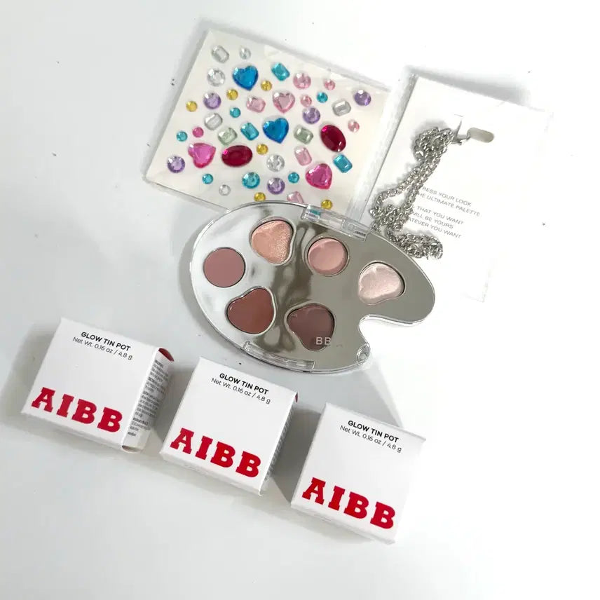 [BUNJANG] AIBB Glow Tint Pot Lip & Cheek and Bbia Last Eye Palette / AIBB 에이쁘 글로우 틴팟 립앤치크 삐아 라스트 아이팔레트 쿨톤 웜톤