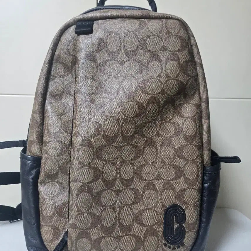 [BUNJANG] Coach Signature Backpack Brown / 코치 시그니처 백팩 브라운(거의 새것)