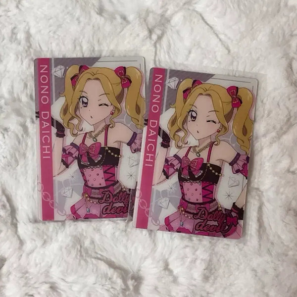 [BUNJANG] Aikatsu! Ichigo Hoshimiya Ichigo Photokatsu Wafer Card 2-Card Set / [오늘만 0.2할인]아이카츠아이엠스타 다이치노노 포토카츠 웨하스 2장