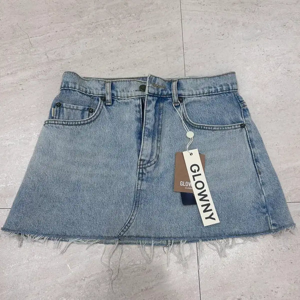 [BUNJANG] Glony 91 Denim Skirt XS/S / 글로니 91 데님 스커트 xs/s