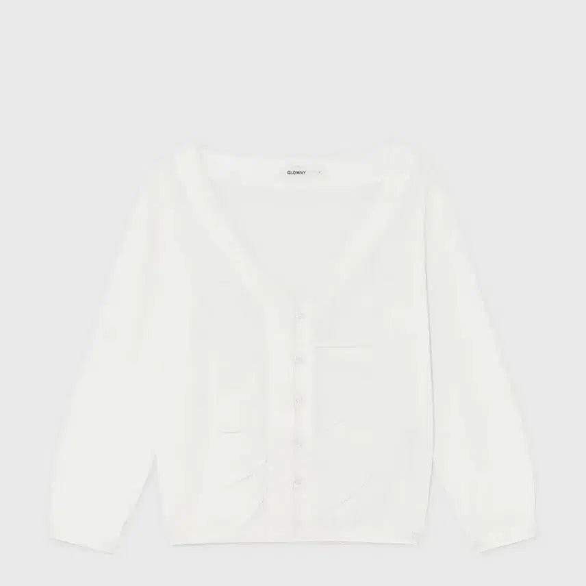 [BUNJANG] Glowny Sherbet V-Neck Fringe Cardigan (Size S) / 글로니 셔벗 가디건 SHERBET V-NECK FRINGE