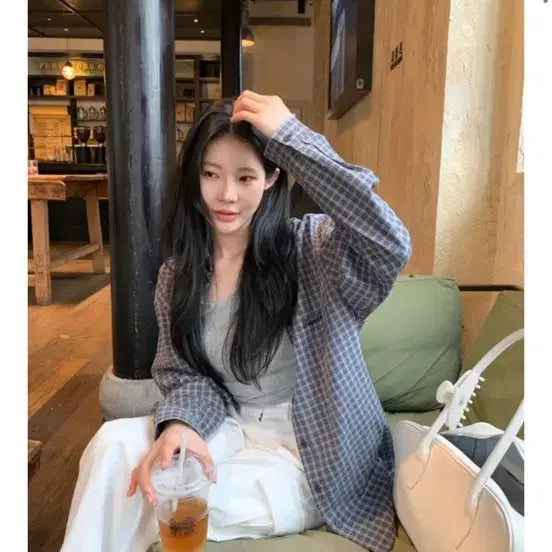 [BUNJANG] Lazy Breeze Shirt (Unsealed) / [미개봉 새상품] 레이지샵 브리즈 셔츠