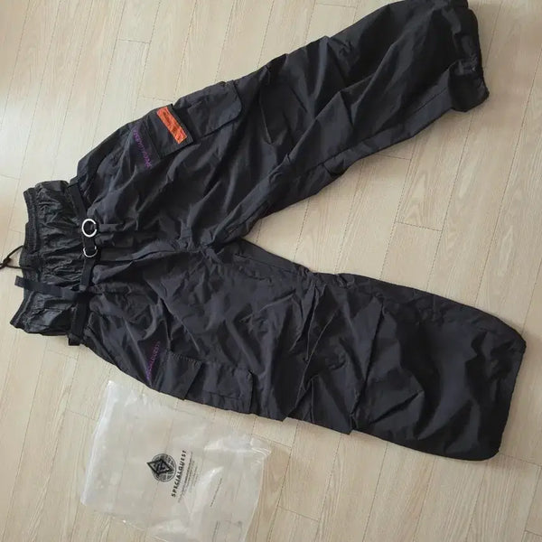 [BUNJANG] Special Guest V2 Mod Super Wide Cargo Boarding Pants Black / 스페셜게스트 브이투 모드 슈퍼와이드 카고 보드복 팬츠 Black 판매합니
