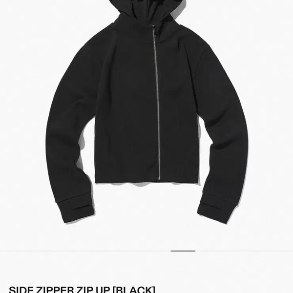 [BUNJANG] Suade Suede Side Zip Up Jacket Black / suade 스웨이드 사이드 지퍼 집업 블랙 (기명님 콜라보제품)