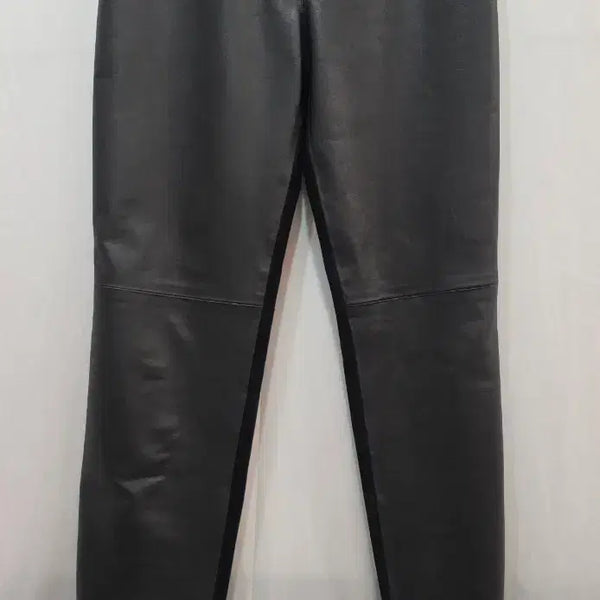 [BUNJANG] Chanel Women's Leather Suede Panel Pants / (정품)샤넬 여성 가죽 스웨이드 배색 팬츠