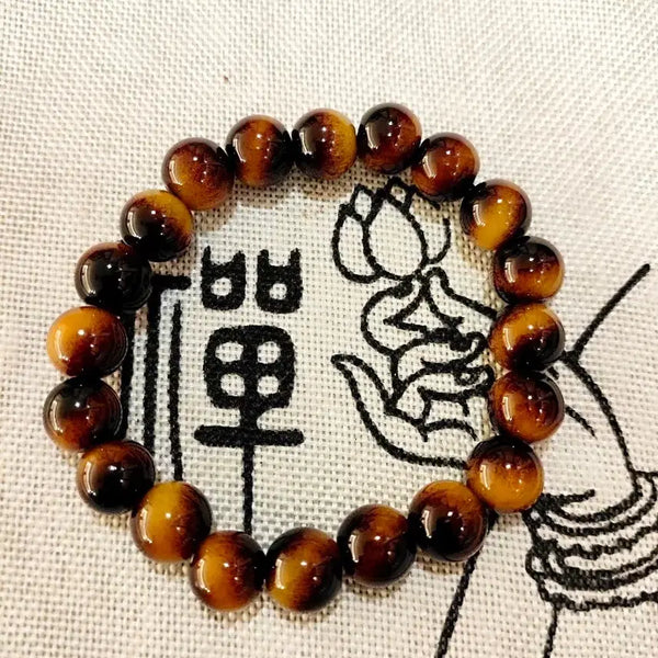 [BUNJANG] Tiger's Eye 22nd Anniversary Bracelet 10mm / 호안석 22주 팔찌 10mm